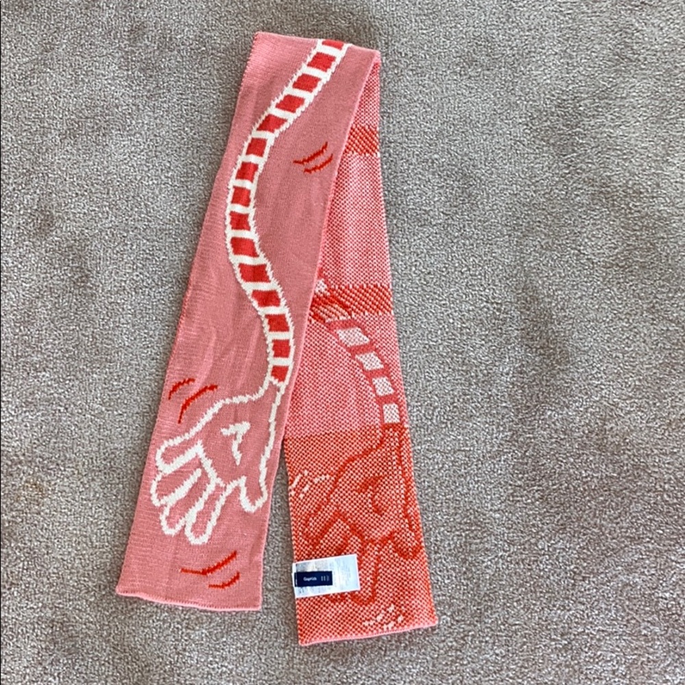 Pink scarf